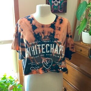 Reverse dyed Whitechaple Band T